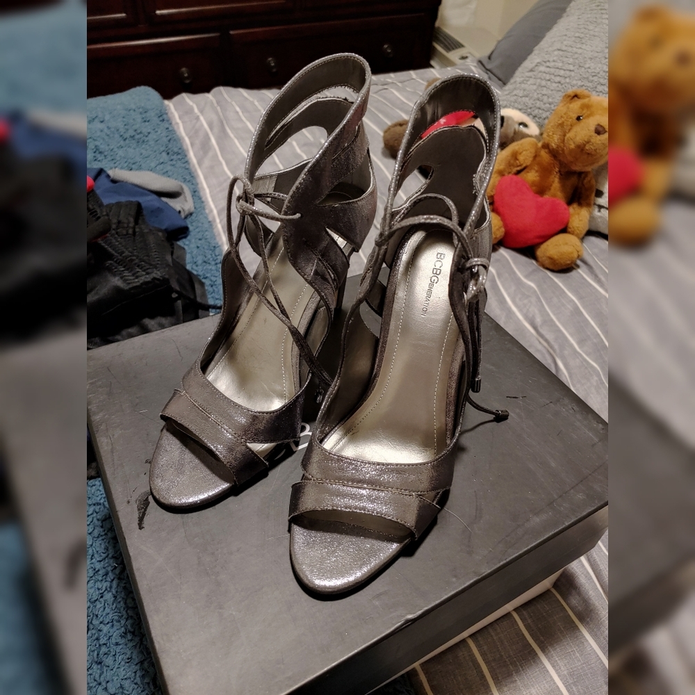 WMNS BCBGeneration Pewter Heels